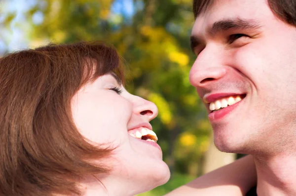 Laughing couple — Stock Photo, Image