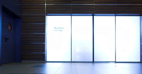 Business lounge dörrar — Stockfoto