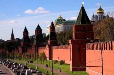 Towers of the Kremlin clipart