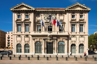 Town hall in Marseille clipart