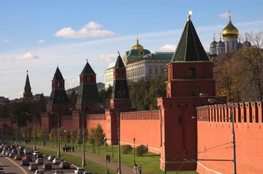 Towers of the Kremlin clipart