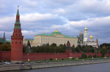 Moskova kremlin duvarı
