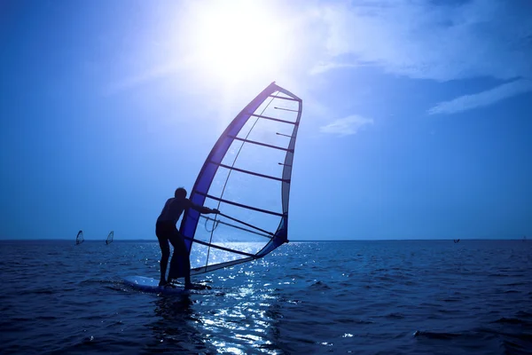 Surfer on sunshine — Stock Photo, Image