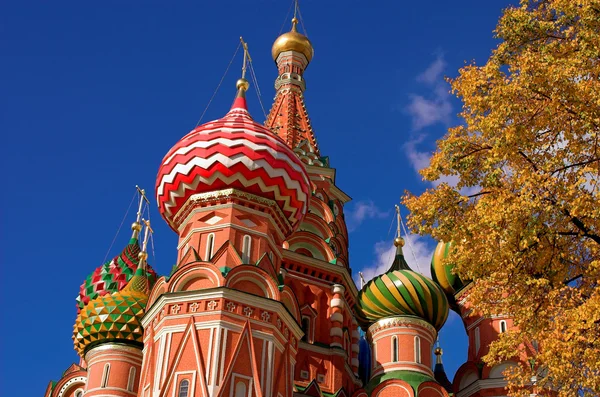 A Domes of St. Basil Cathedral — Stock Fotó
