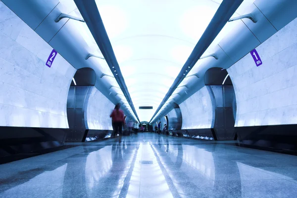 Станція метро сучасних — стокове фото