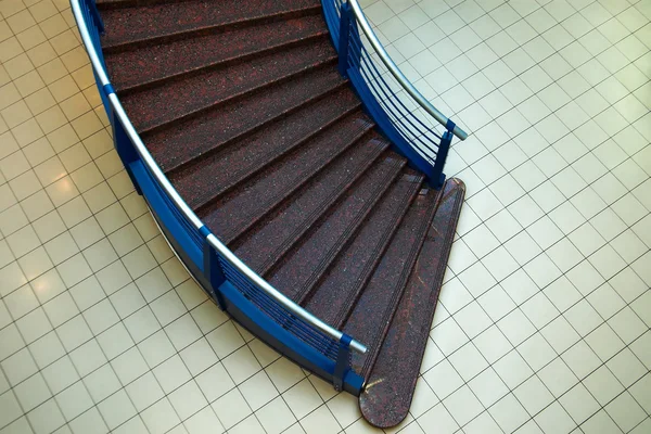 Escalera en el centro comercial — Foto de Stock