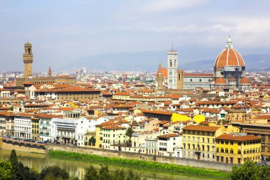 Panorama in Florence clipart