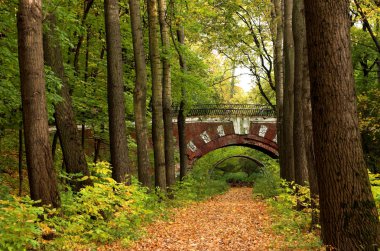 Brick bridge clipart