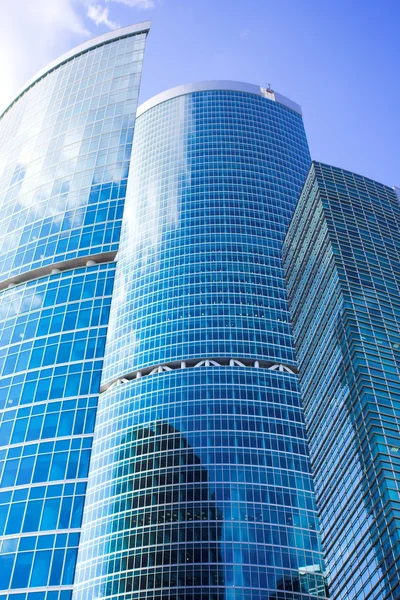 Nové mrakodrapy business centrum — Stock fotografie