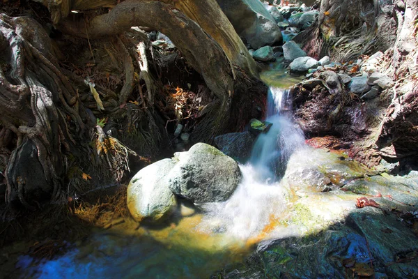 Wasserfall in Bergen von Troodos — Stockfoto
