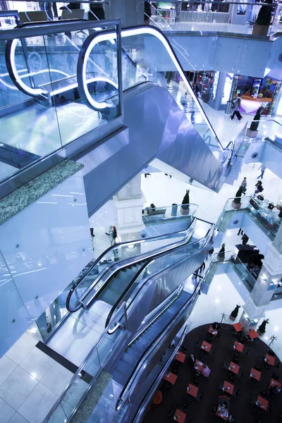 Move escalator in modern office — Stock Photo, Image