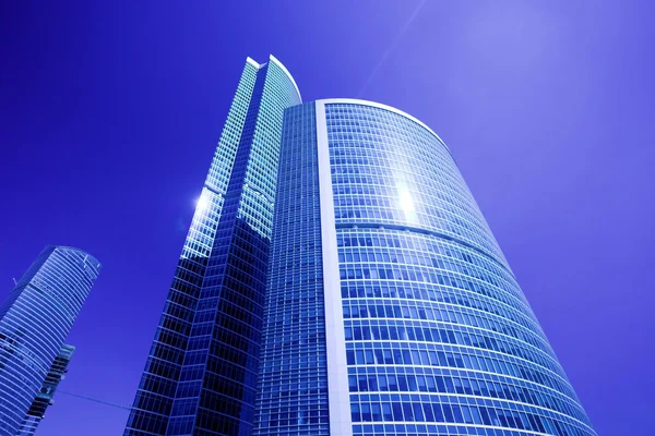 Új felhőkarcolók üzleti központja — Stock Fotó