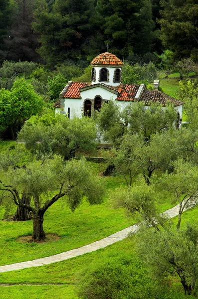 Piccola chiesa cristiana — Foto Stock