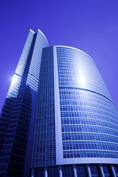 Nieuwe wolkenkrabbers zakencentrum in Moskou stad — Stockfoto