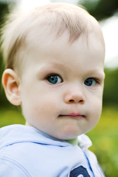 Álom baba fiú kék — Stock Fotó