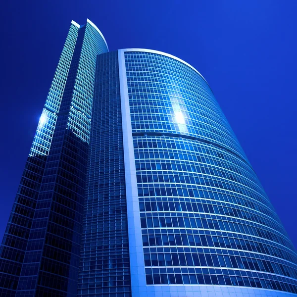 Novos arranha-céus Centro de negócios — Fotografia de Stock