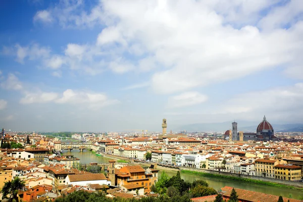 Panorama w Florencja — Zdjęcie stockowe