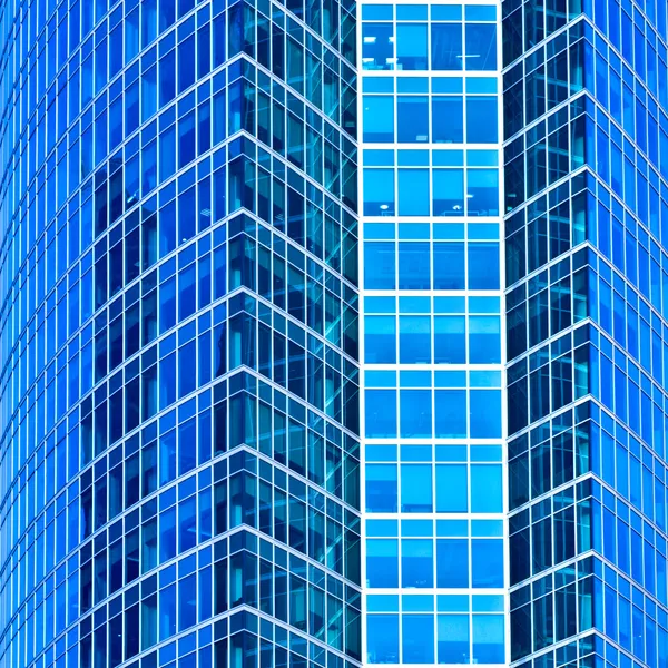 Abstraktní čtverce plodin mrakodrap — Stock fotografie