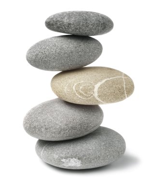 Balancing stones clipart