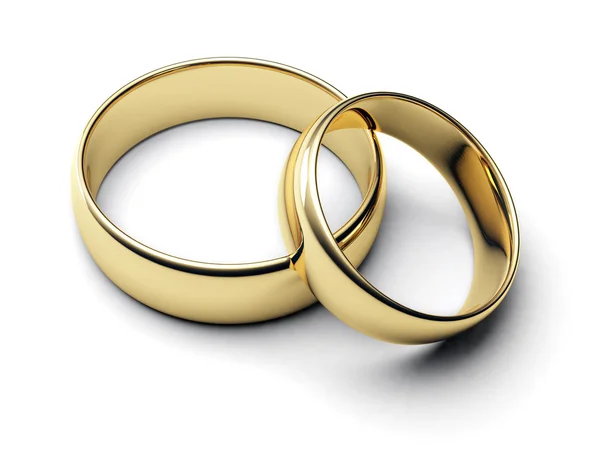 stock image Two rings