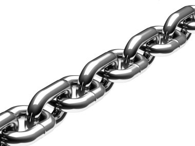 Metal chain clipart