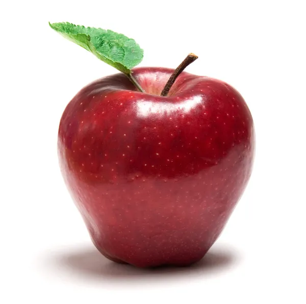 Rött äpple Royaltyfria Stockbilder