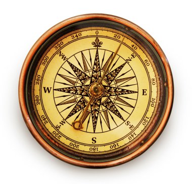 Vintage compass clipart