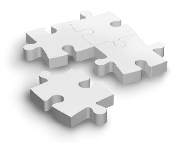 White jigsaw puzzle