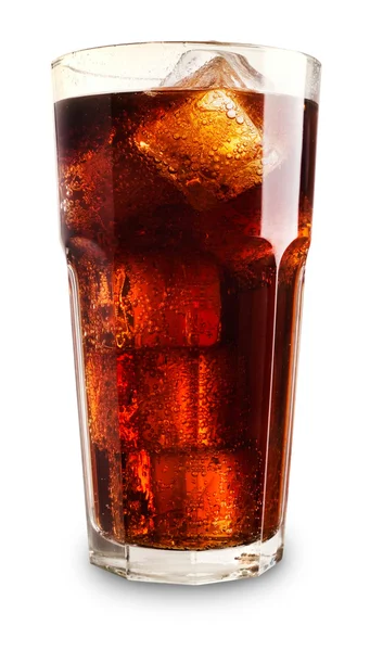 Sklenice Cola — Stock fotografie
