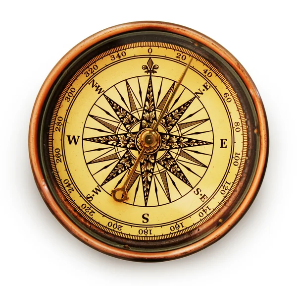 Vintage kompass Stockbild