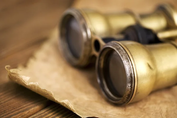 Antique binoculars — Stock Photo, Image