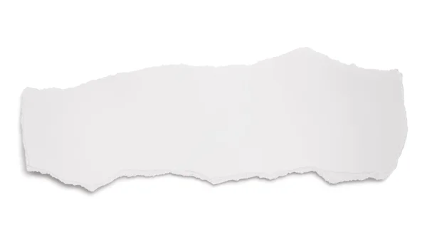Кусок белой бумаги — стоковое фото