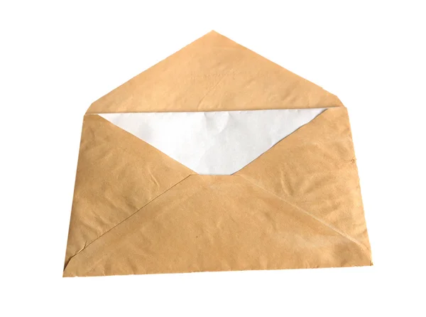 Винтажный конверт — стоковое фото