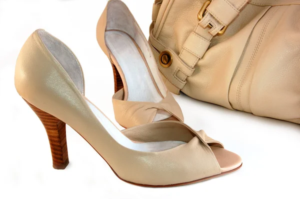 鞋子和手袋 — Stockfoto