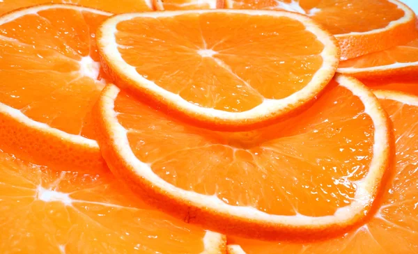 Hintergrund mit Orangen — Stockfoto