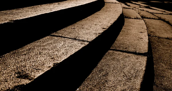 stock image Stairs in sepia