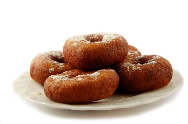 stock image Doughnuts on plate