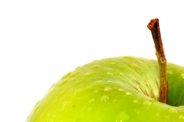 Green Apple on white background Stock Photo