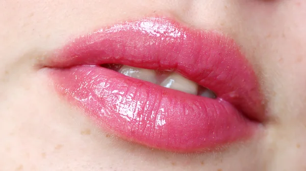 Belle composition de lèvres vives — Photo