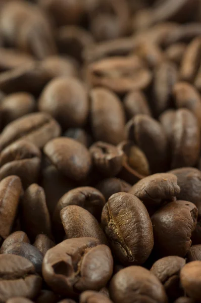 Textura de grãos de café . — Fotografia de Stock