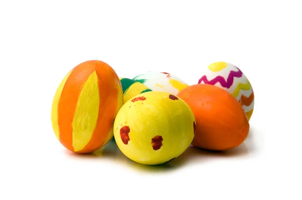 Colored easter eggs — Stock Photo, Image