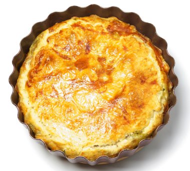 Spinach and cheese pie clipart