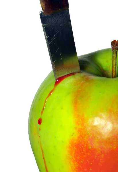 stock image Bleeding apple