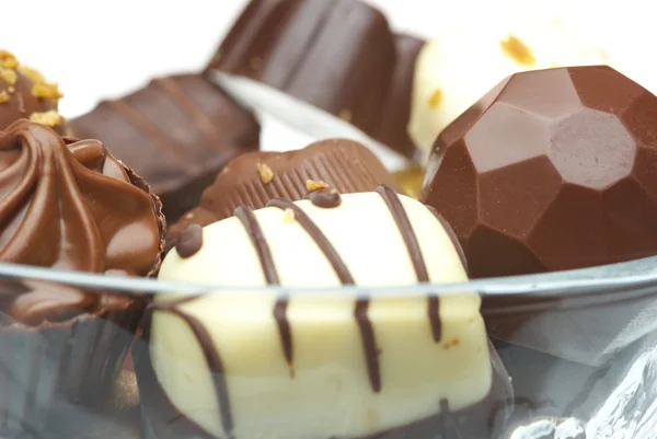 Blandad choklad — Stockfoto