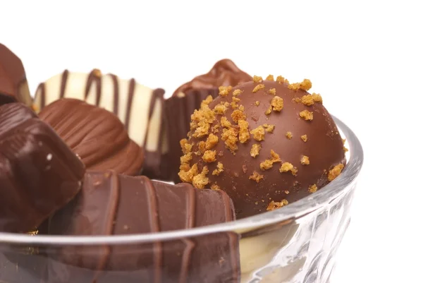 Chocolates variados — Fotografia de Stock