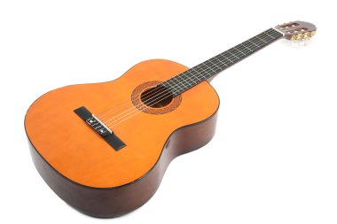 Classical acoustic guitar clipart