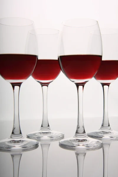 Şarap bardakları — Stok fotoğraf