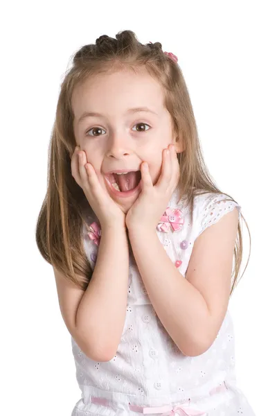 stock image Surprised kid