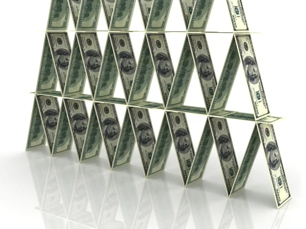 stock image Financial pyramid.