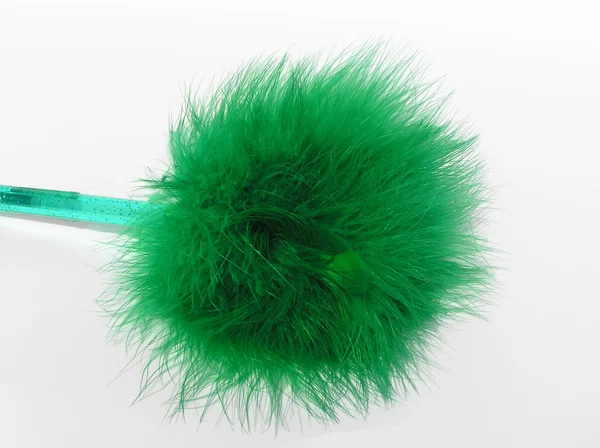 Зеленый одуванчик — стоковое фото